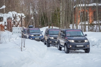 Winter overland trip in Russia